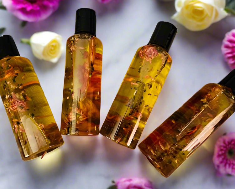 Infused or Perfumed Body oils