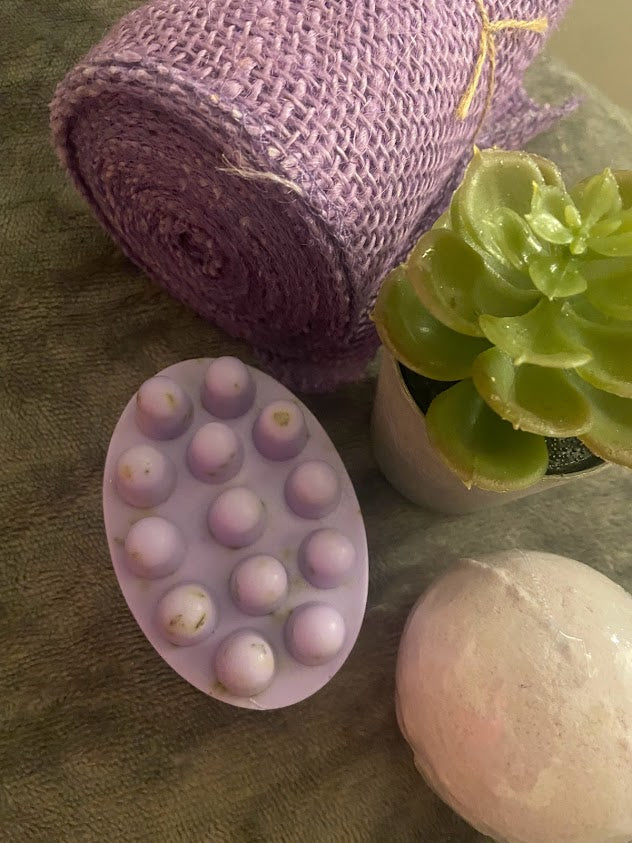 Lavender Massage Soap Bar