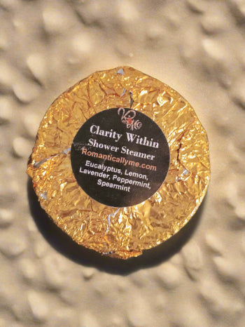 Clarity Within Shower Steamers